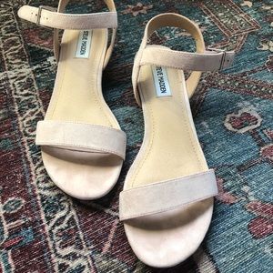 Steve Madden blush Cache sandals